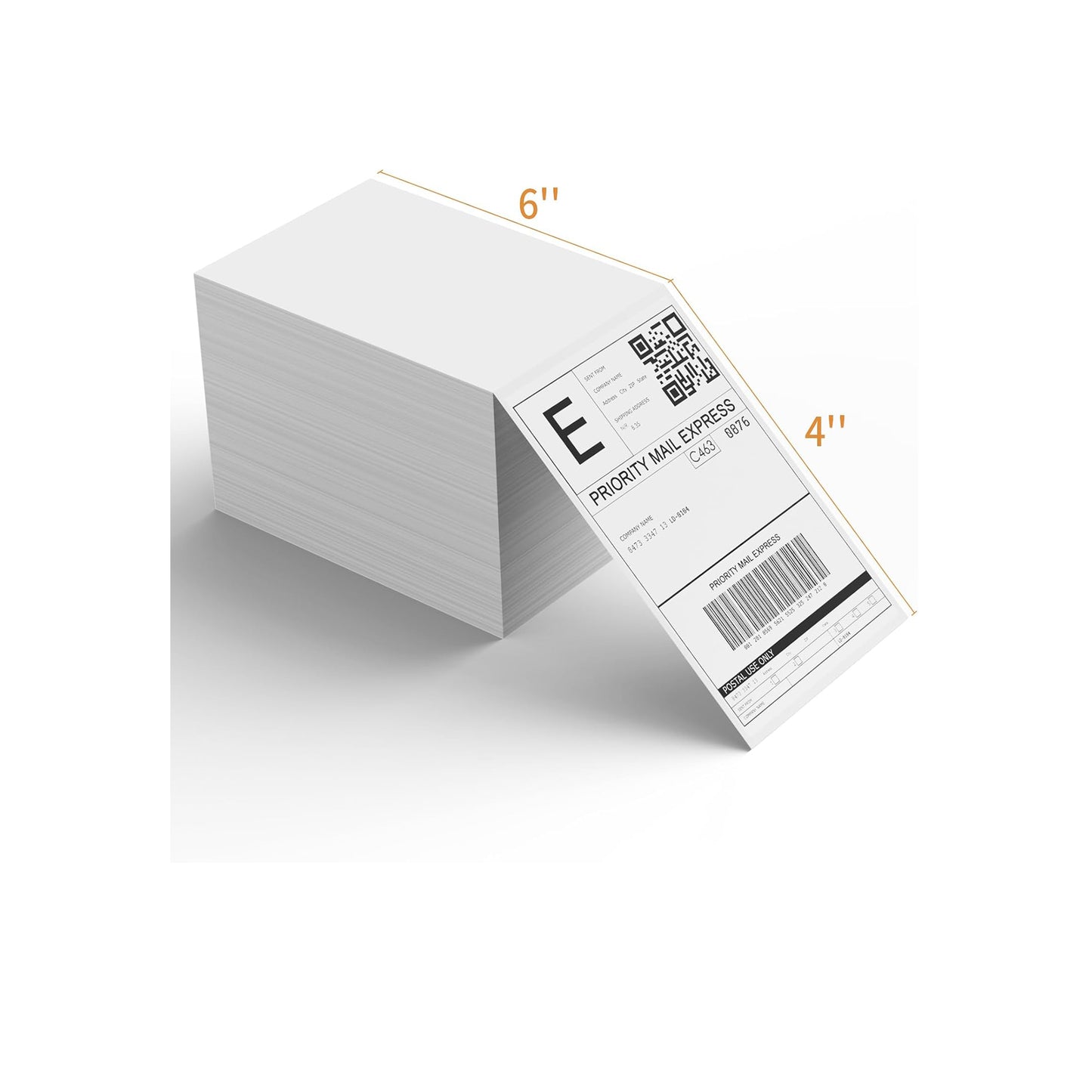 4x6 inch Sticker Shipping Labels 500pcs