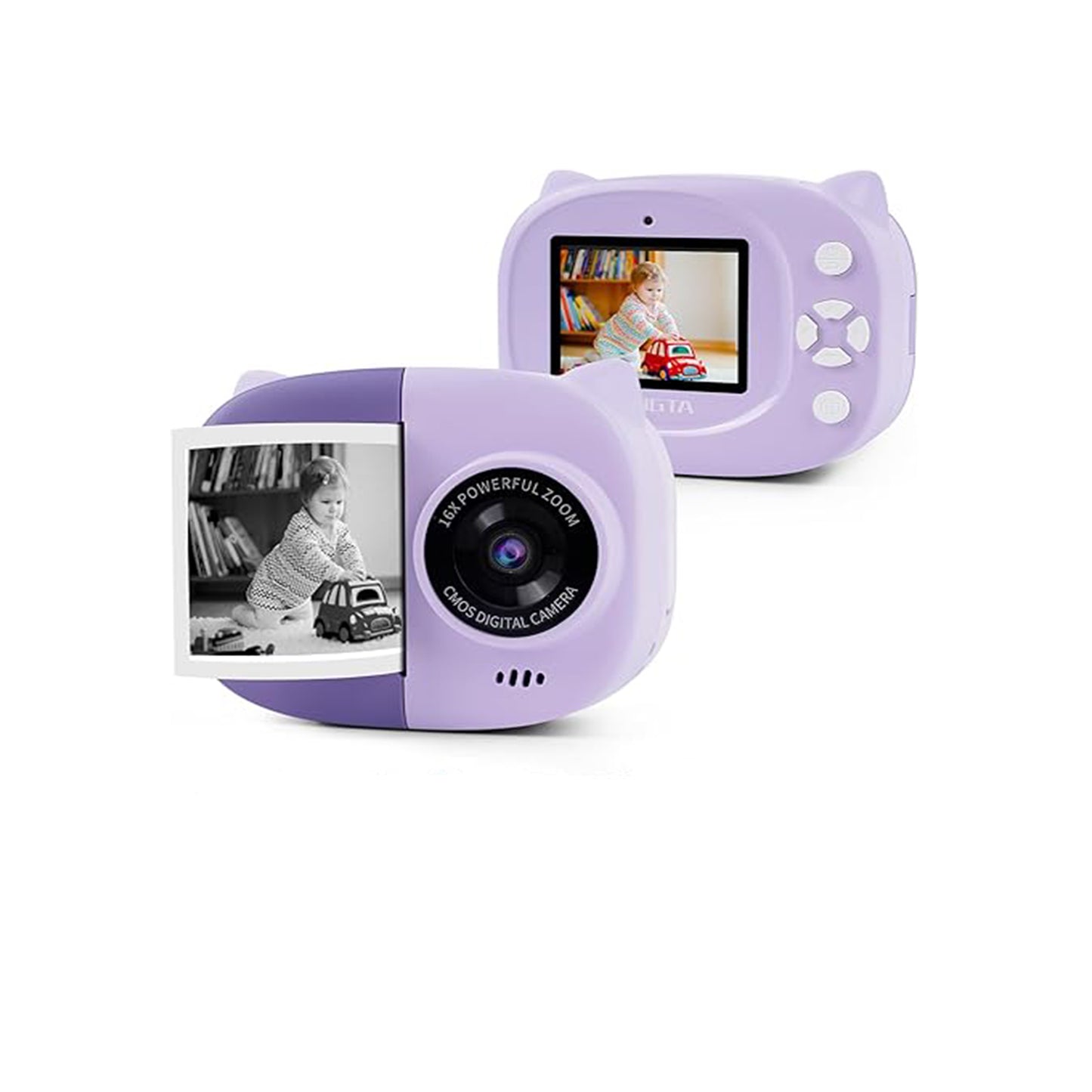 Rongta Z1 Kids Camera Instant Print (Purple)