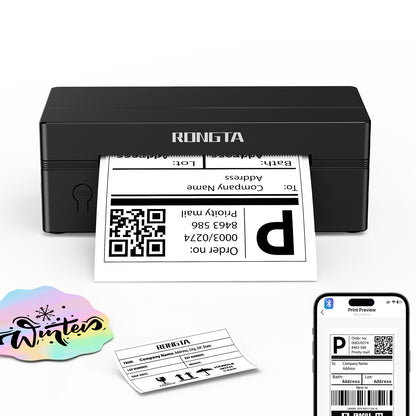 Rongta RP425 Thermal Shipping Label Printer (Black)