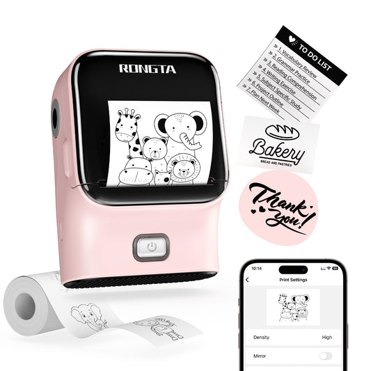 Rongta R22B Bluetooth Label Maker Machine For Office