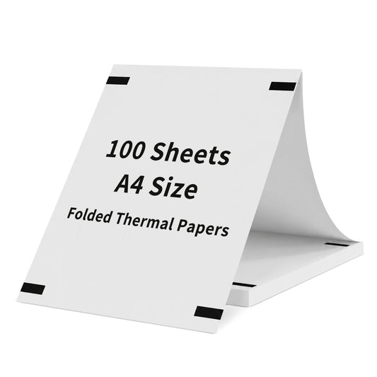Thermal Printer Paper 8.5 x 11, US Letter Size Inkless Printer Paper