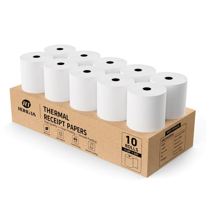80MM (3 1/8 x 230) Thermal Paper 1 Rolls POS Receipt Paper