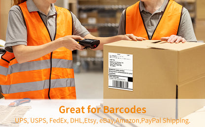 Rongta 4x6 inch Sticker Thermal Shipping Labels 500pcs