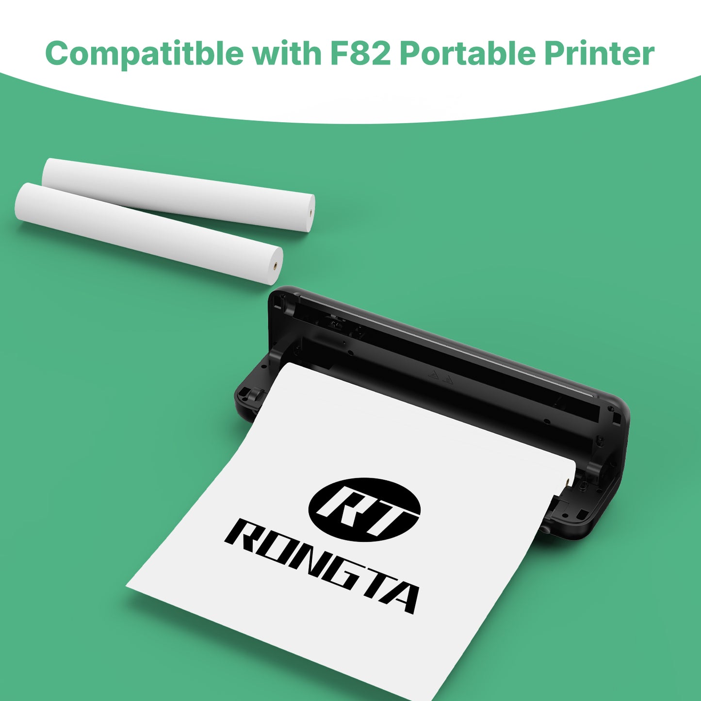 Thermal Printer Paper 8.5x11 Inches, Single US Letter Size, Suitable with Most Thermal Portable Printers, 3 Rolls