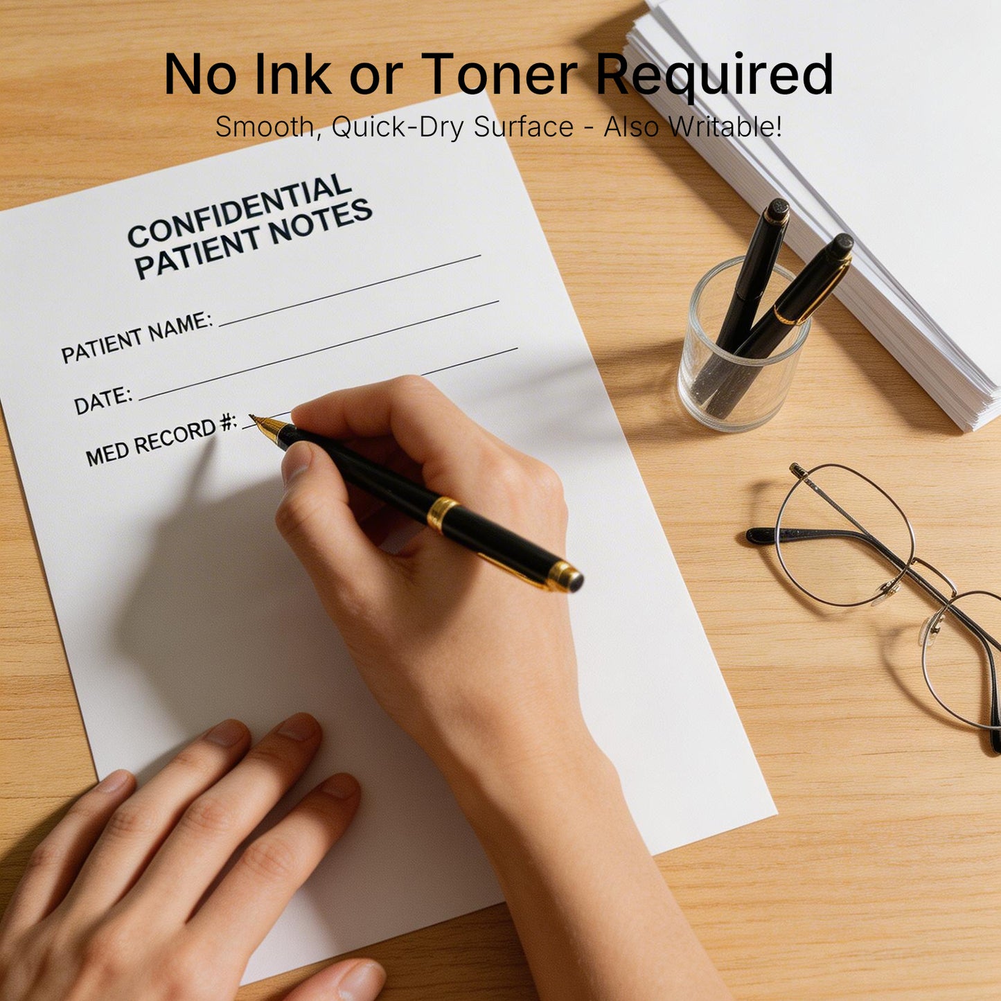 Rongta Thermal Printer Paper 8.5x11 Inches 200 Sheets, Single US Letter Size,Compatible with Portable Printer, Printing Thermal Paper for F81, F82, PN81, 200 Sheets