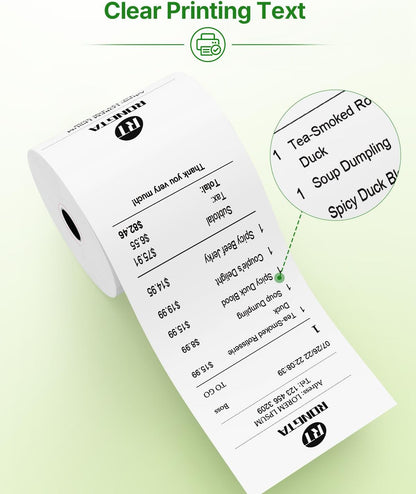 80MM (3 1/8 x 230) Thermal Paper 10 Rolls POS Receipt Paper