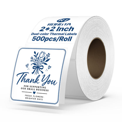 Dual-Color 2 inch Rolled Thermal Labels 500pcs for RP310D