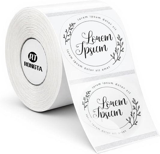 Rongta Label Tape for R22, with NFC Clips, Round Transparent Color