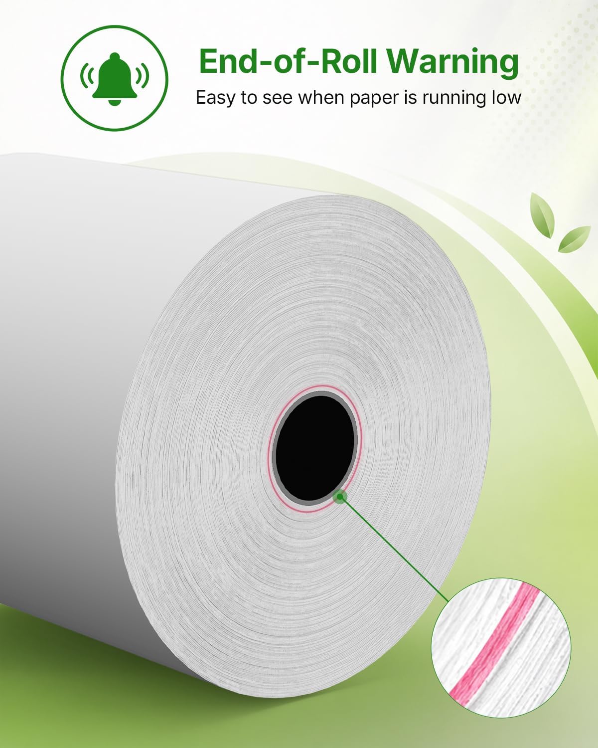 80MM (3 1/8 x 230) Thermal Paper 10 Rolls POS Receipt Paper