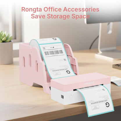 Rongta RP425 Thermal Shipping Label Printer (Pink)