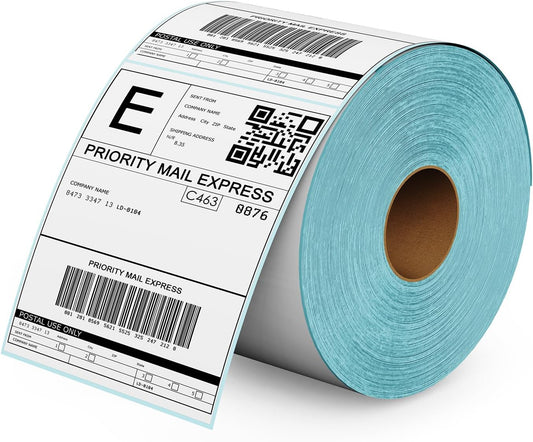4x6 inch Rolled Shipping Labels