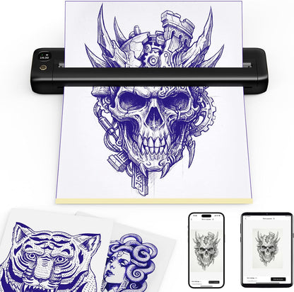 Rongta F81S Tattoo Stencil Printer (Purple)