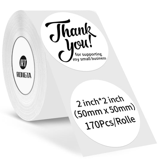 Rongta Label Tape for R22, with NFC Clips, Round White Color