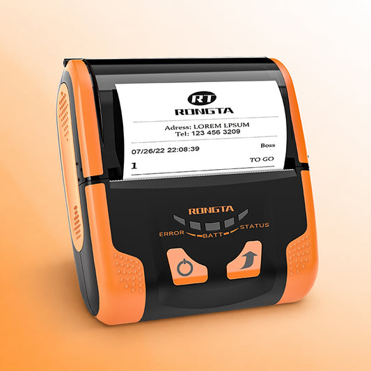 طابعة إيصالات نقاط البيع المحمولة RPP300 مقاس 80 مم