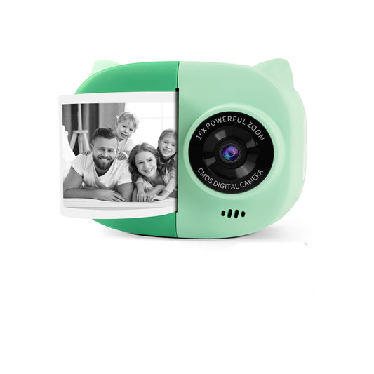 Rongta Z1 Kids Camera Instant Print (Green）