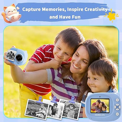 Rongta Z1 Kids Camera Instant Print (Blue)