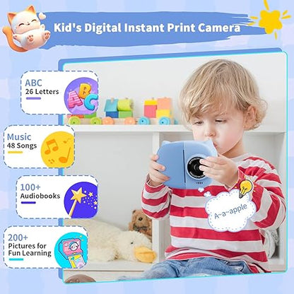 Rongta Z1 Kids Camera Instant Print (Blue)
