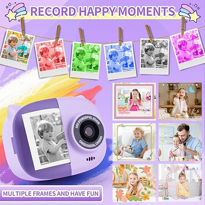 Rongta Z1 Kids Camera Instant Print (Purple)