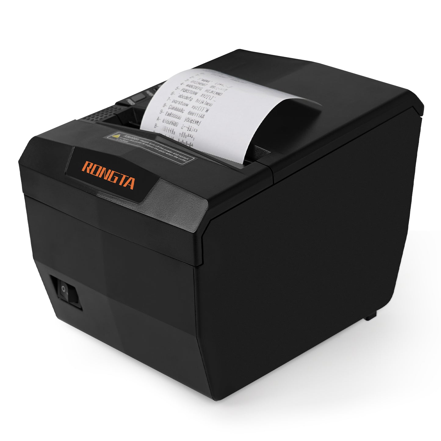 Rongta POS Receipt Printer, 80mm Thermal Printer with USB/Serial/Ethernet and Auto Cutter for Kitchen and Retail Use, Cash Drawer Support for Windows/Mac/Linux (RP327)
