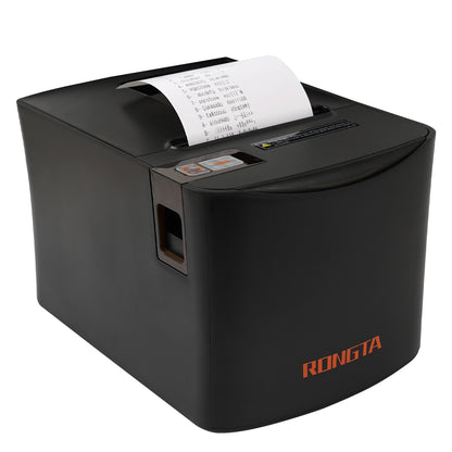 Rongta Thermal Receipt Printer, 80mm High-Speed POS Printer with Auto Cutter, 250mm/s, Ideal for Kitchen & Small Business, Compatible with Windows, Linux, MacOS(RP331)
