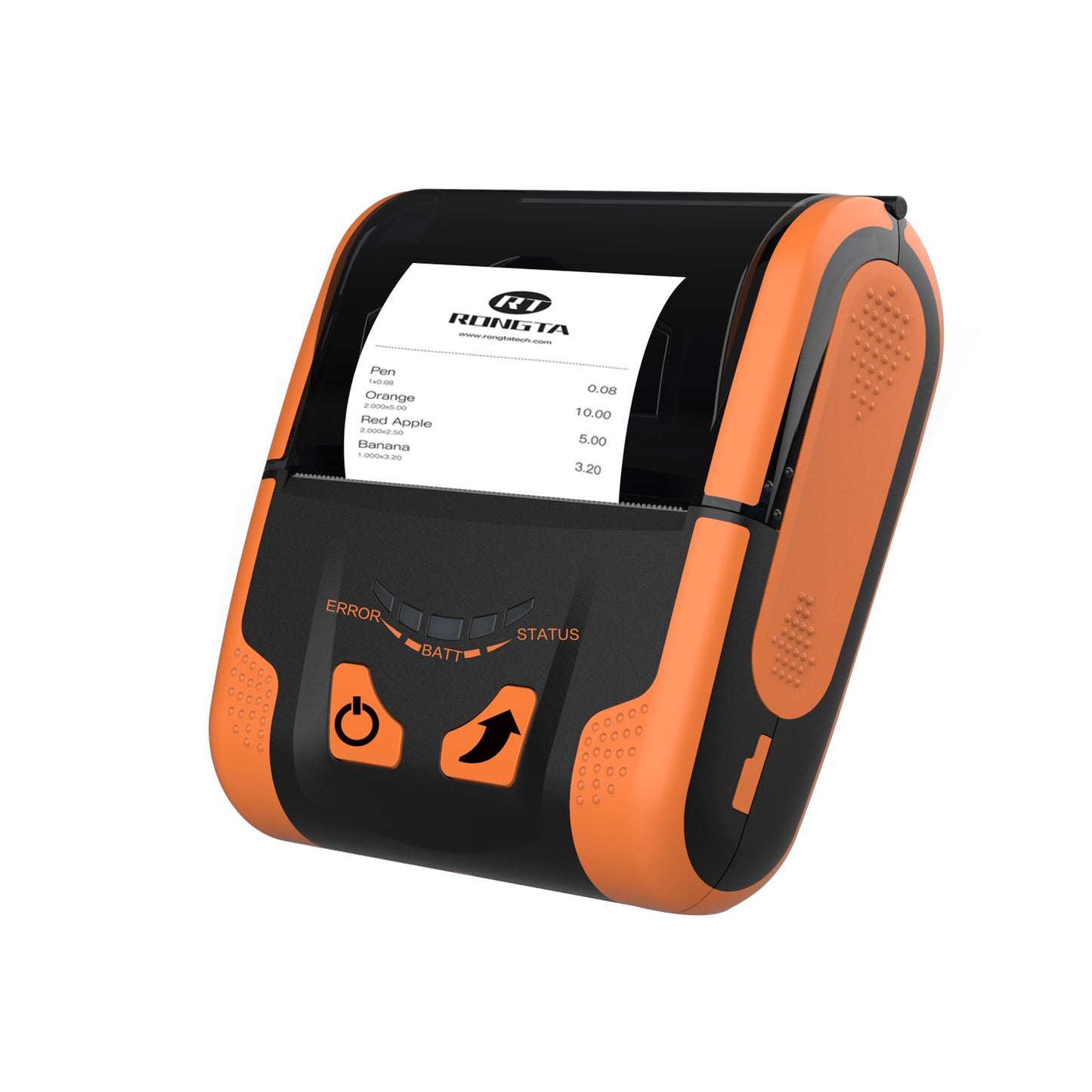 Rongta Portable 80mm POS Printer, Mobile Thermal Receipts Printer, USB&Bluetooth Connection, Compatible with Android Phone, Do Not Square/Ipad/Computer/Android Tablet(RPP300)