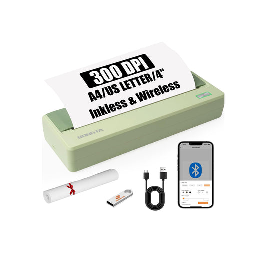 Rongta PN81 Inkless Portable Printer (Green)