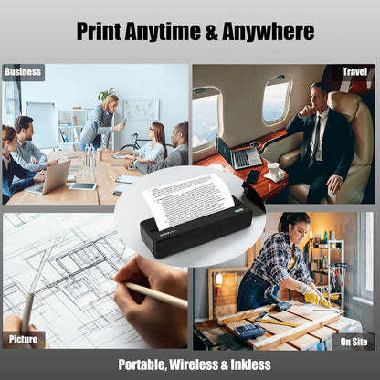 Rongta PN81 Inkless Portable Printer (Black)